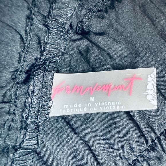 Free People Movement Womens The Way Home Jogger Pants Size M Warmup Black - Picture 7 of 10